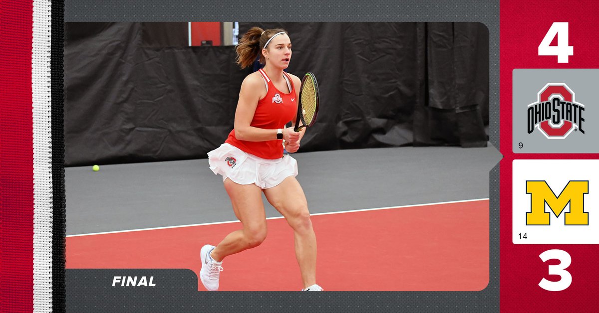 OhioStateWTEN's tweet image. B1G win for the Buckeyes over the Wolverines! 

Ohio State is now 15-3 and 12-1 in the Big Ten.

#GoBuckeyes