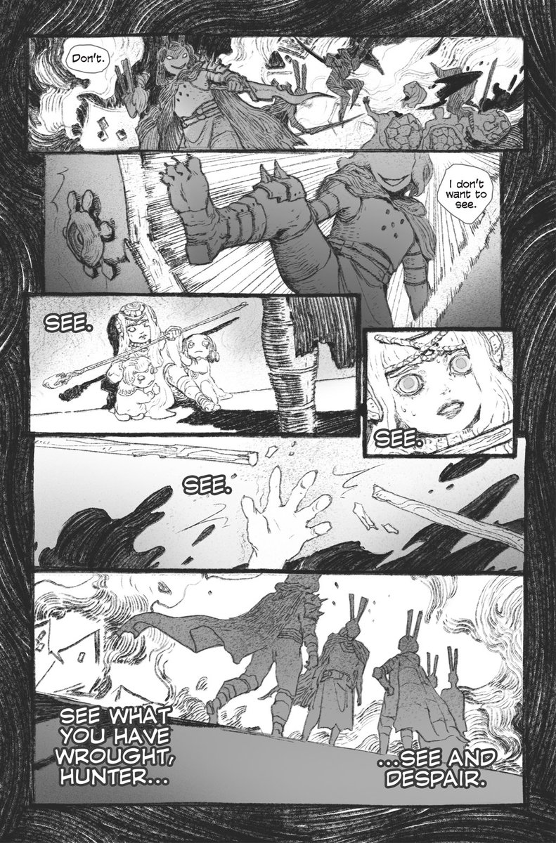 The last 5 pages in the series done with @JimZub ???️ 