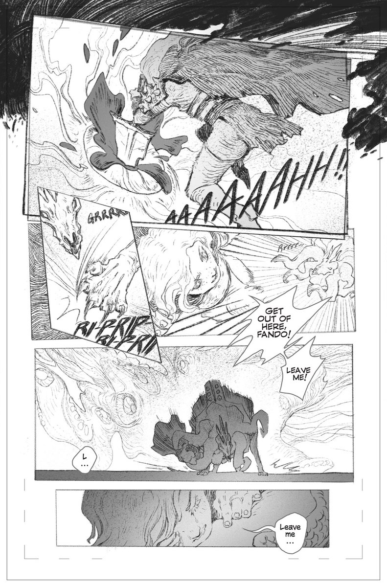The last 5 pages in the series done with @JimZub ???️ 