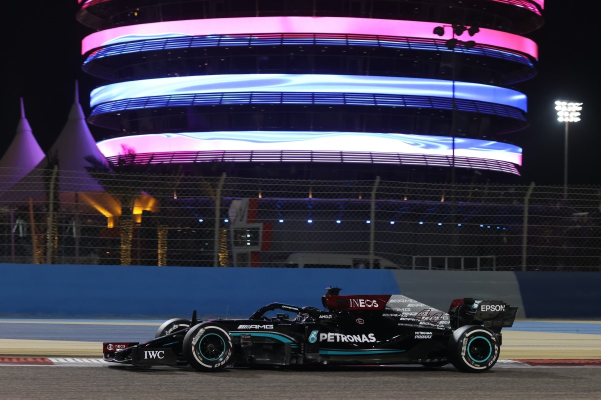 INEOS's tweet photo. What a way to start the new @F1 season for @MercedesAMGF1! 🏆
After an impressive drive, @LewisHamilton claims victory at a pulsating #BahrainGP, while @ValtteriBottas completes the podium places in third.
#INEOSF1 https://t.co/RttK3aEgQC