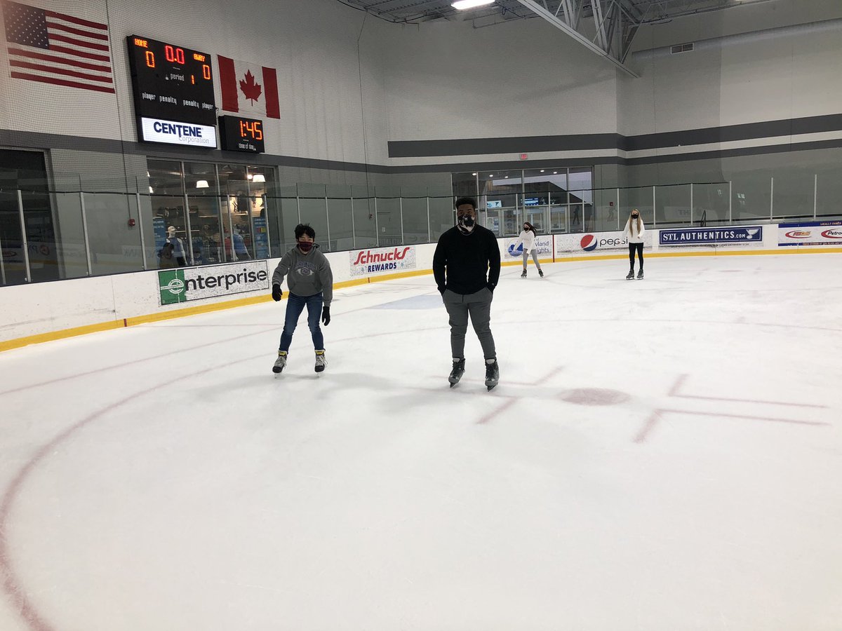 STLCIC's tweet photo. Come skate with us any day from 12-2pm at the Plager Rink @STLCIC!⛸ https://t.co/Vn7utdTzIx