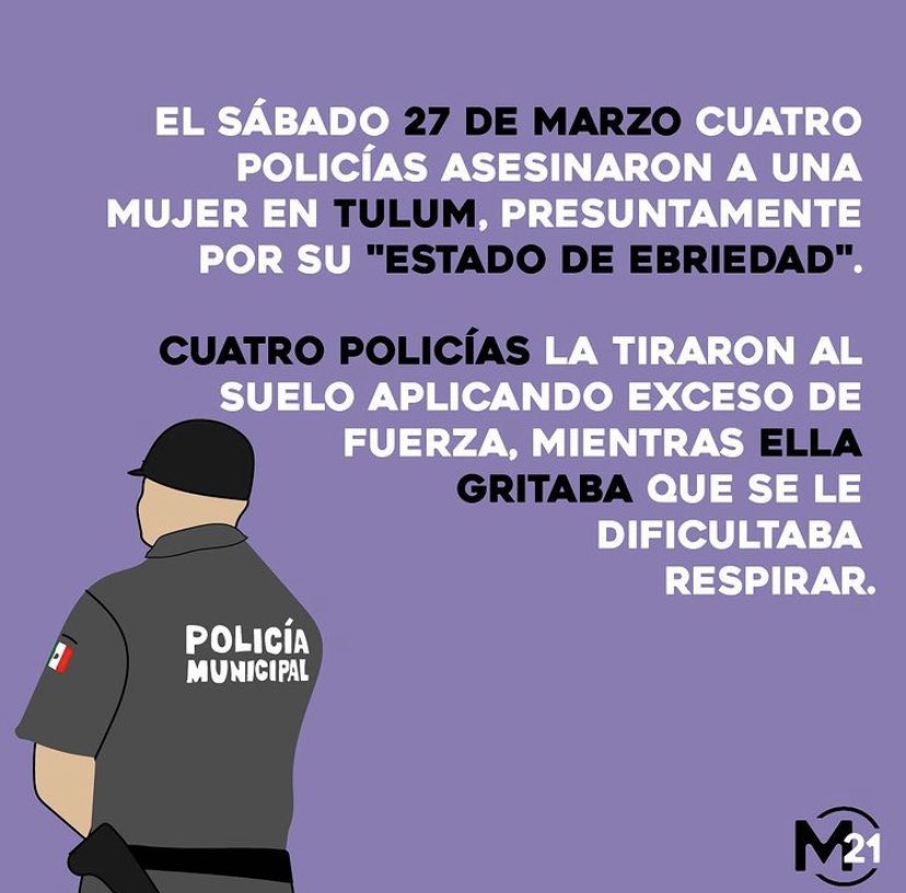 whateverfuckit_'s tweet photo. LA POLICÍA NO ME CUIDA, ME CUIDAN MIS AMIGAS. 

#Tulum https://t.co/pTLbOQkPwM