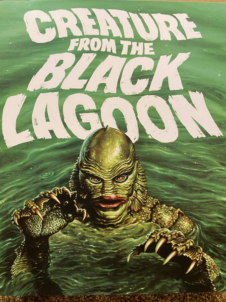 astro_toaster's tweet photo. Despite @MondoNews' abysmal shipping, this oddity managed to show up on my doorstep relatively unscathed. What exactly have I done? π³ #FocusedCollecting #UniversalMonsters #BlackLagoon https://t.co/u7YHnZQStH