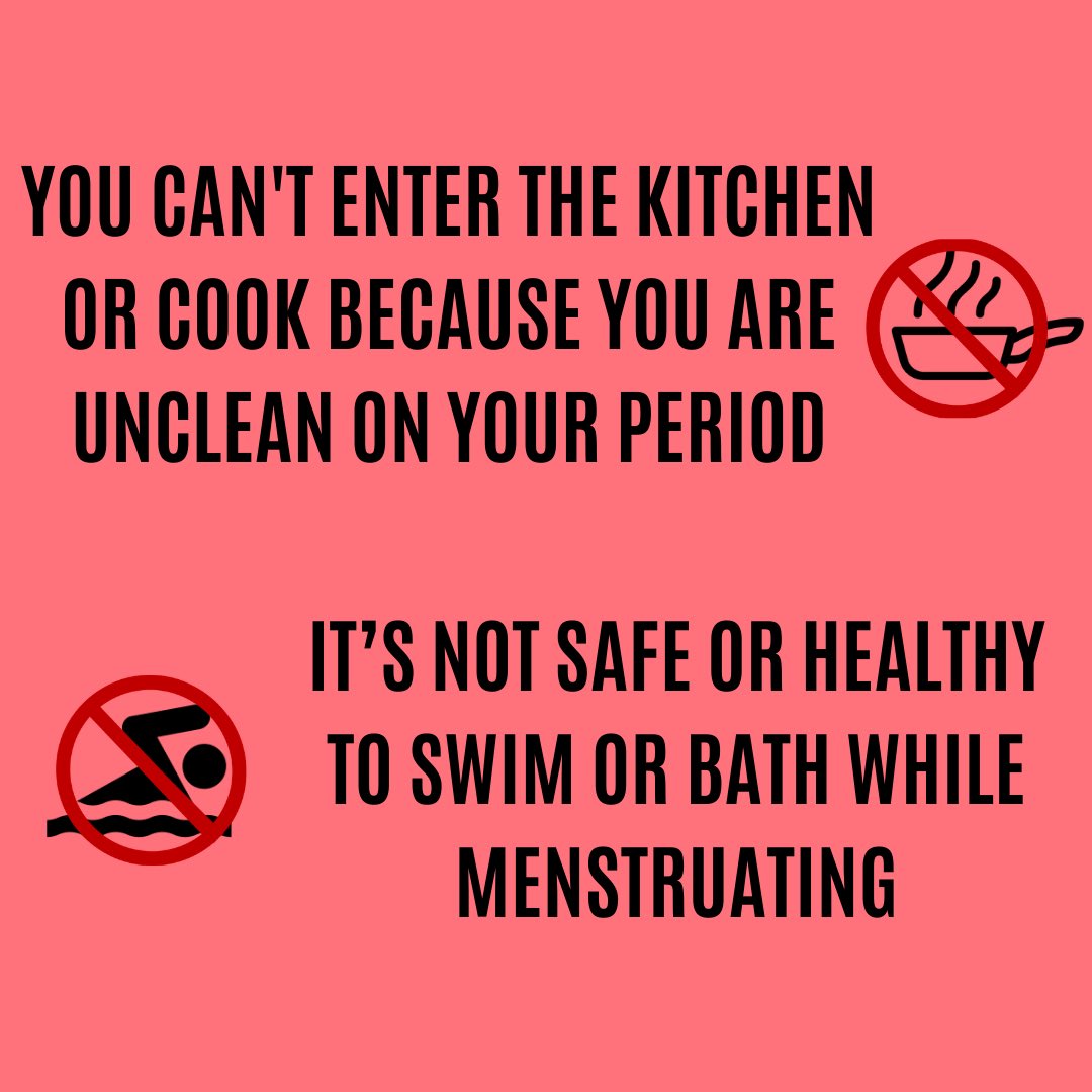 loveforredorg's tweet photo. Superstitions About Periods 

Beliefs like these are what continue the stigma around periods. 

To end period poverty, we have to end the stigma too. 

Visit https://t.co/bY1YLdCIjz to learn how you can help #endperiodpoverty 

#periodstigma #endthestigma #periodpovertyisreal https://t.co/ctHWiYVYYy