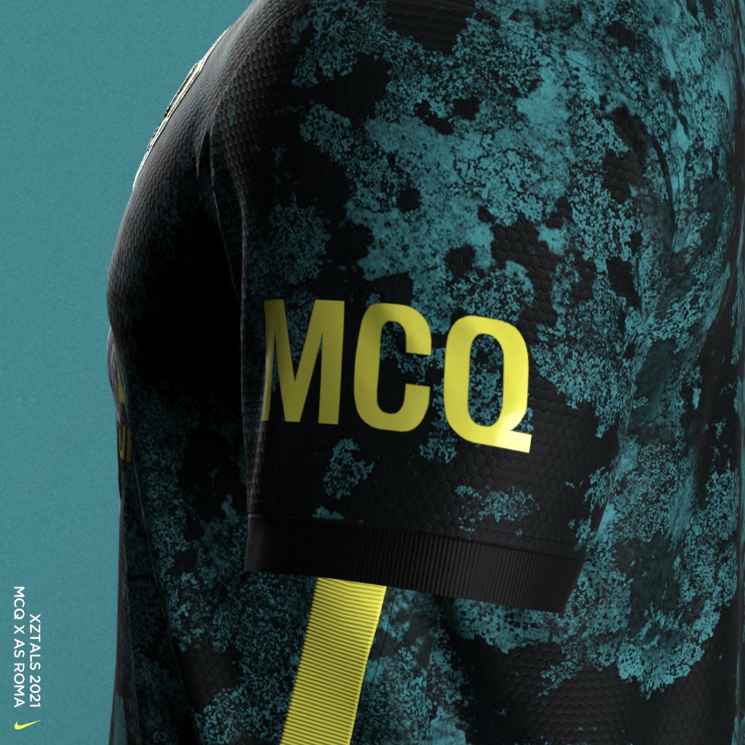 xztals's tweet photo. Not often kits make it into Twitter so enjoy a few @ASRomaEN x @McQueen  concepts! https://t.co/dzTPTxqa6P