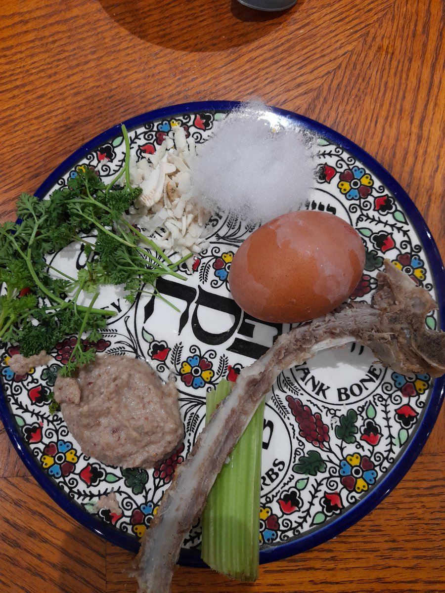 Thank you to everyone taking part in #UyghurPesach The cotton on the Seder plate symbolises the forced labour of Uyghurs in the cotton industry in China, and raisins are a popular Uyghur snack which represents the hope that they will gain their freedom #MakeThisSederDifferent