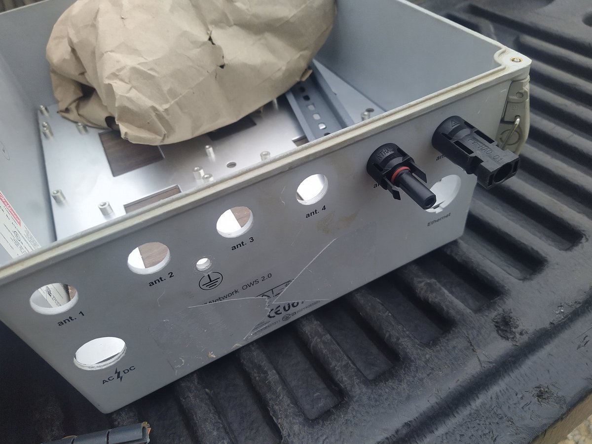 Anyway since my rugby plans were disrupted just before  @mckennarific atume email (lol), I decided to be a fundi and continue with my DIY. What& #39;s pending are PG Glands to Seal extra homes, and Step Drill Bit to enlarge some of the holes to fit the MC4 connectors. Haziko kakamega