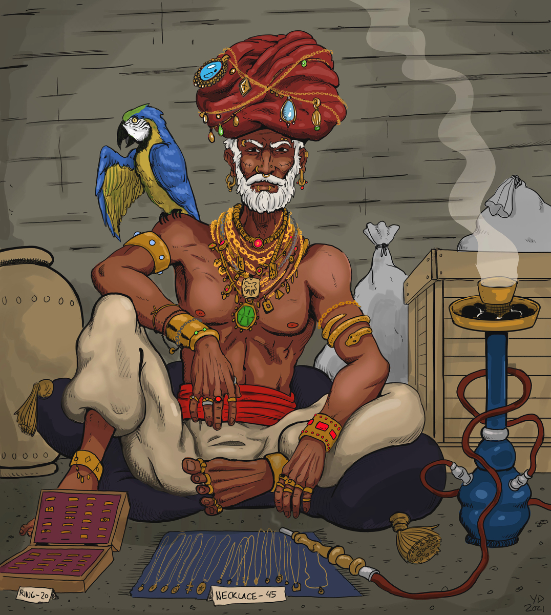 yvesdorsi's tweet photo. Old Indian Jewelry Merchant #digital #art #STUDY #jewel #neck https://t.co/iy9Qw2pwJ4 https://t.co/eFajkMhE0P
