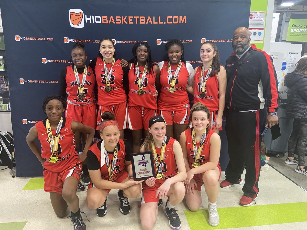 Ohio_Basketball's tweet photo. Congratulations To The #SpringBling 8th Grade Girls Gold Champions Nike LGR Hunt ⁦@NikeLadyGymRats⁩ https://t.co/9EQ3DKBPZW