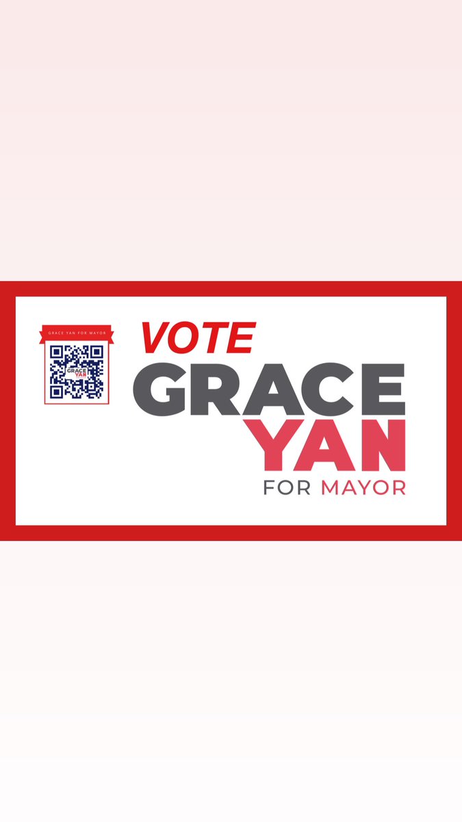 _GraceYan_'s tweet photo. https://t.co/fyHbp1Empg  #graceyanformayor #voteforgrace https://t.co/qUP6PP4Gde