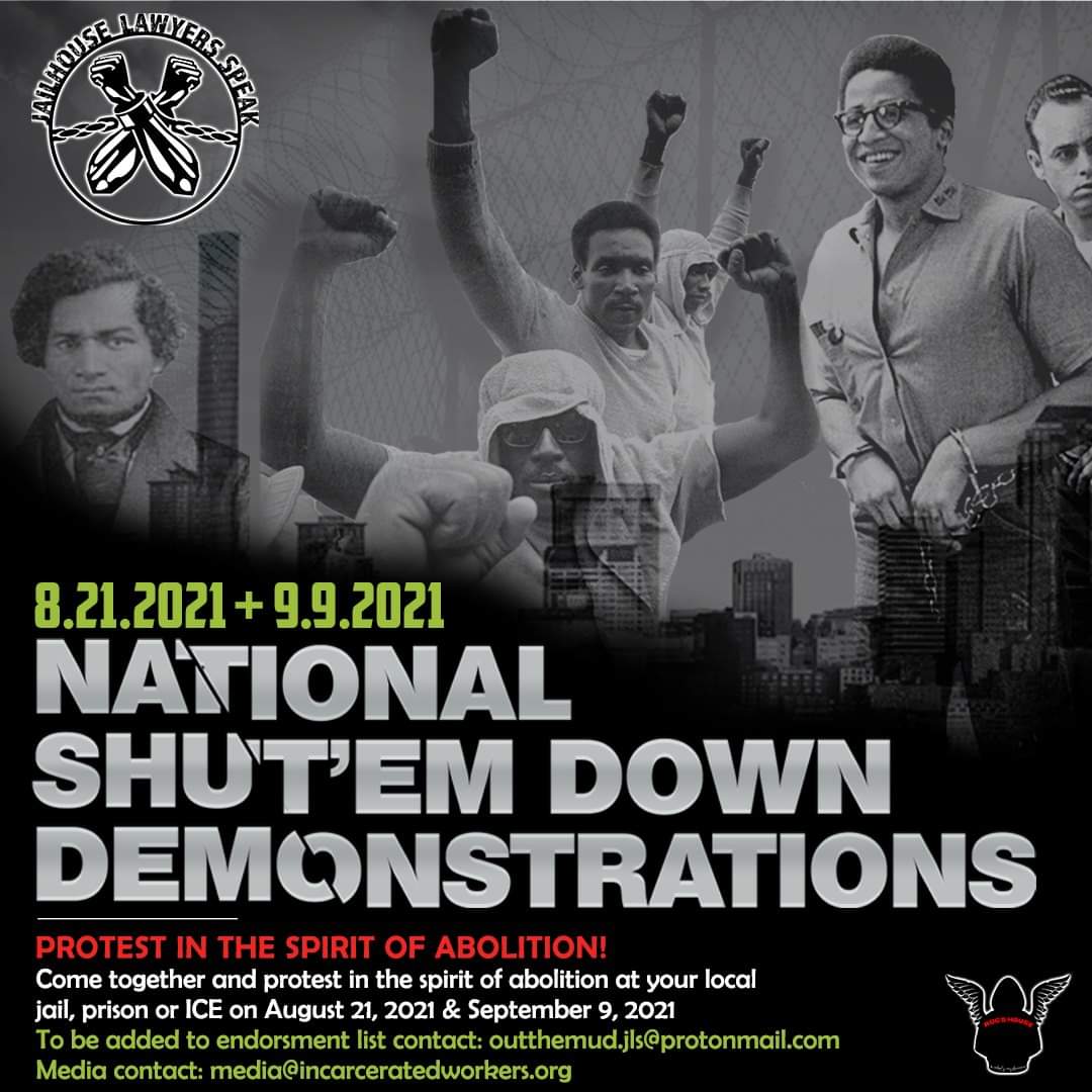 The_Final_Straw (@thefinalstrawradio@chaos.social) (@strawfinal) on Twitter photo A member of <a href="/JailLawSpeak/">Jailhouse Lawyers Speak - 📚</a> spoke to us this year about #BlackAugust, #Abolition and this year's call for National Shut'Em Down demonstrations across the so-called USA, August 21 & September 9th!
thefinalstrawradio.noblogs.org/post/2021/03/2… A member of <a href="/JailLawSpeak/">Jailhouse Lawyers Speak - 📚</a> spoke to us this year about #BlackAugust, #Abolition and this year's call for National Shut'Em Down demonstrations across the so-called USA, August 21 & September 9th!
thefinalstrawradio.noblogs.org/post/2021/03/2…