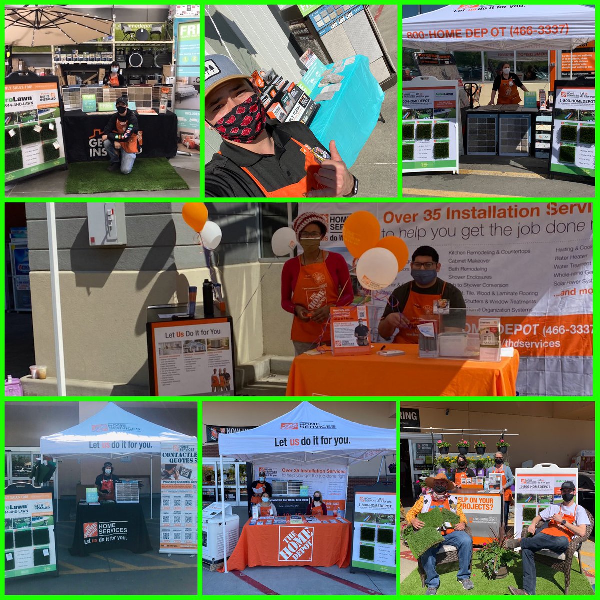 D51 Services Saturday! Great job stores 8975, 8524, 8492, 1846, 6609, 1068 & 6682! @THD_Jason @WillHomeDepot @destinykinghd @rusty_stevens14 @ElmoBermudo @lisaharryhd @Jjohnson8492 @Tbowers8975 @BerumenNaz