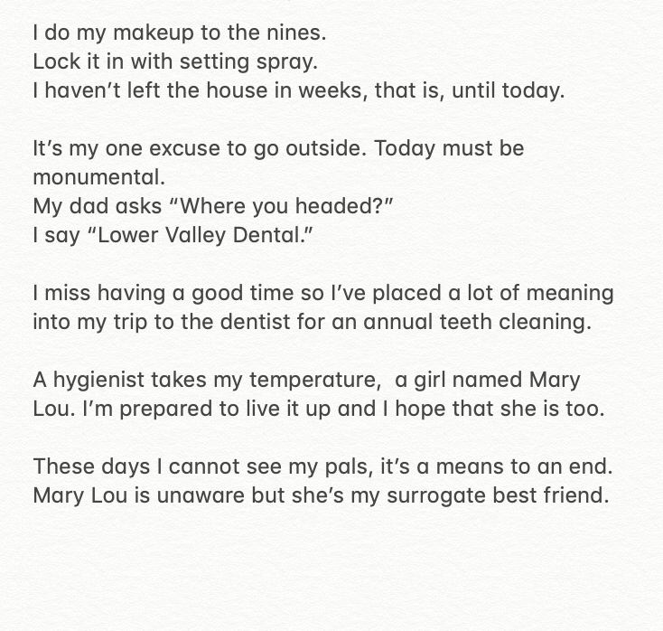 annabanana2419's tweet photo. Just a poem about leaving my house https://t.co/Tix0cctK3Y