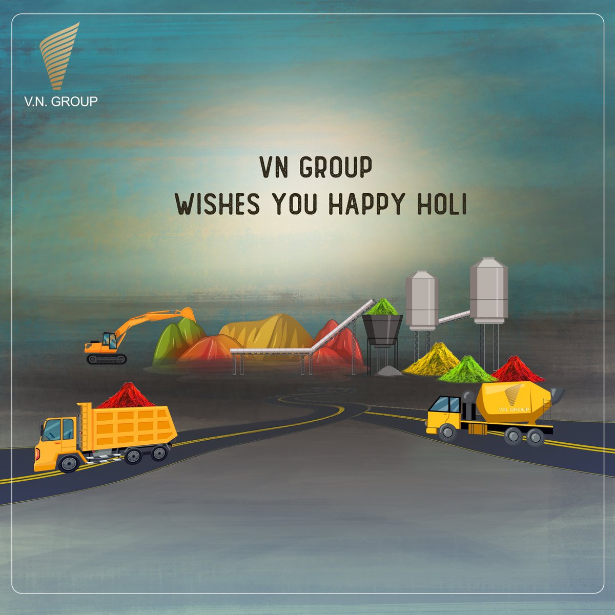 VNgroupIndia's tweet photo. VN Group wishes you a Happy Holi! 🌈💐
.
.
.
#holi #happyholi #festivalofcolors #holicelebration #holiparty #holika #prahlad #holi2021 #organiccolours #holistic #holiness #holihai #holidayvibes #holistichealth #safeholi #festivalofcolour
#vijayawada #vngroup https://t.co/4jI39sKOqw