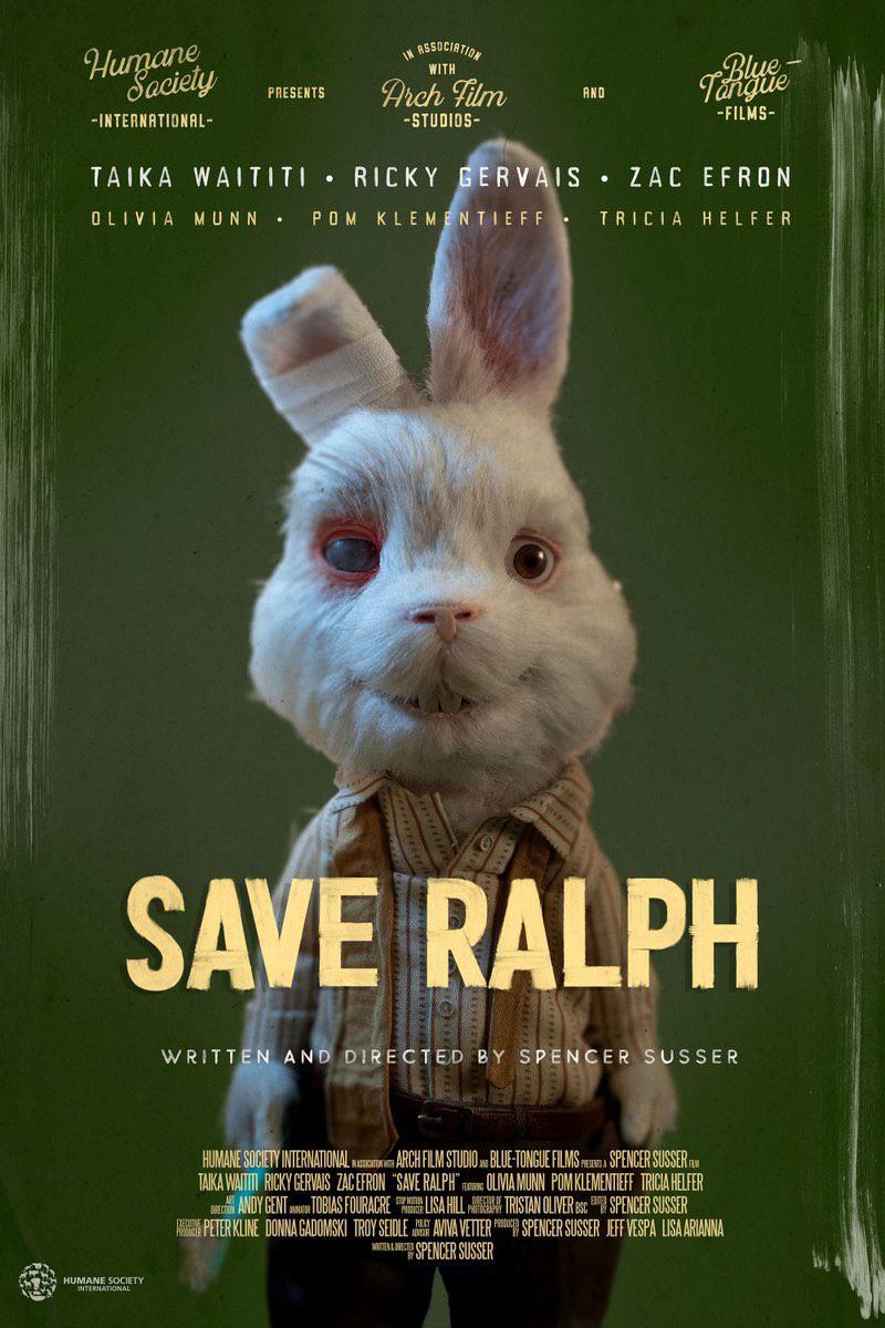 ヘイトファー𓃹うさぎ映画研究家 メタルヘッド のスペンサー サッサーが手掛けるストップモーションショート うさぎ映画 Saveralph ラルフの声は ジョジョ ラビット でお馴染みのタイカ ワイティティ 動物実験の禁止を訴えるキャンペーン ヘイトファー𓃹うさぎ映画研究家 メタルヘッド のスペンサー サッサーが手掛けるストップモーションショート うさぎ映画 Saveralph ラルフの声は ジョジョ ラビット でお馴染みのタイカ ワイティティ 動物実験の禁止を訴えるキャンペーン