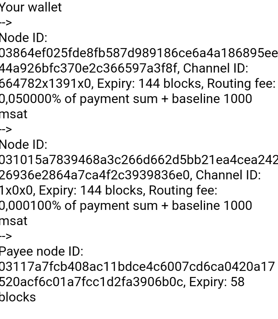 Was able to send 200k of my 231k sats in the end by successively decreasing the sats trying to send. Not sure what the issue was here or why needed to pay so much. Isn't 1k msat = 1 sat (debug info)? 0.05% routing also doesn't explain it.  @acinq_co /  @Breez_Tech connectivity :/
