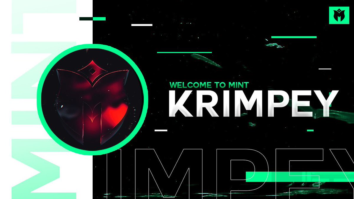 MintGGs's tweet photo. We are excited to announce the first sniper to our official rebrand roster!

👤: @Krimpeyy 

SHOW HIM SOME LOVE!

#MintForever 💚 https://t.co/PJU2uVeseS