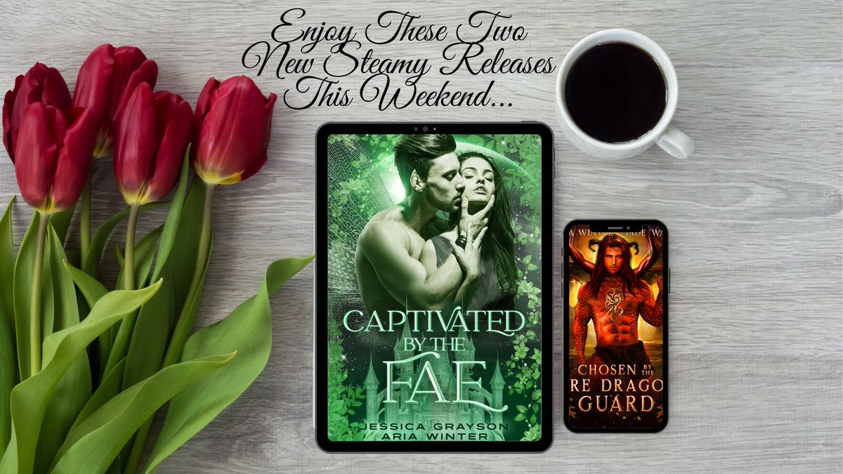 I had a Double Release Week!

Enjoy these 2 new releases!

Captivated by the Fae: A Cinderella Retelling
books2read.com/CinderFae

Chosen by the Fire Dragon Guard: EDW #5
books2read.com/EDW5F

#scifiromance #fantasyromance #pnrromance #alienromance #aliens #dragons #cinderella