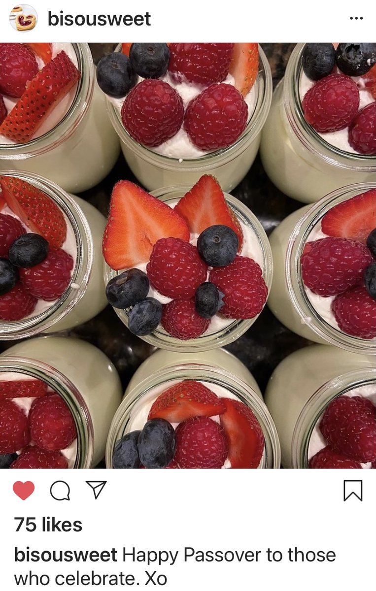 Happy Passover to all who Celebrate (&amp; Seder too) from all at Bisousweet  Xo🍓🫐