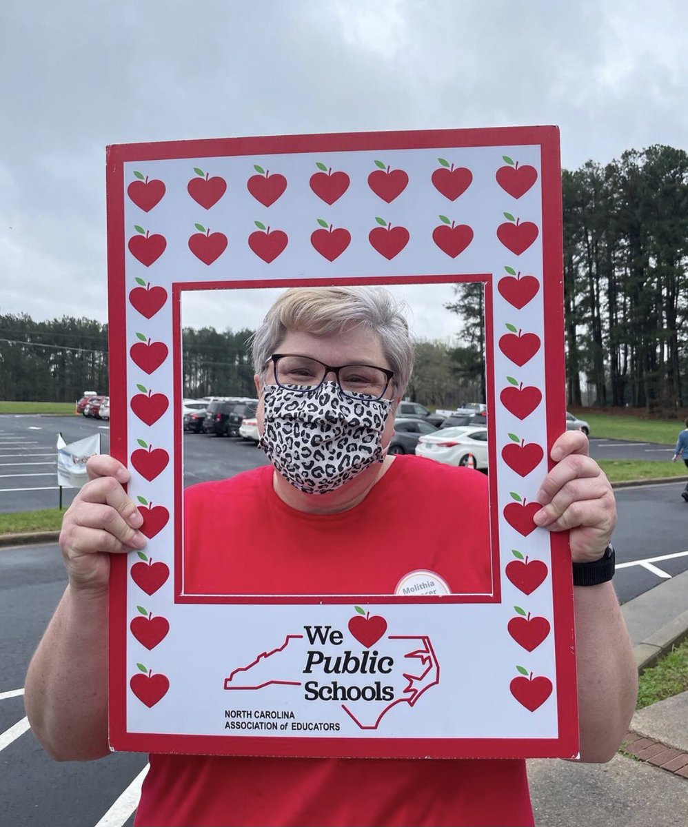 RoCo_NCAE's tweet photo. The #NCAERVTour made its way to RoCo today! A lot of Lovable Local Leaders were recognized, stories from our community were heard and celebrated, and around TEN NEW members decided to make their voices heard and join @ncae! #WeHeartNCPublicSchools and we are #StrongerTogether!🍎 https://t.co/kLkdpYfijG
