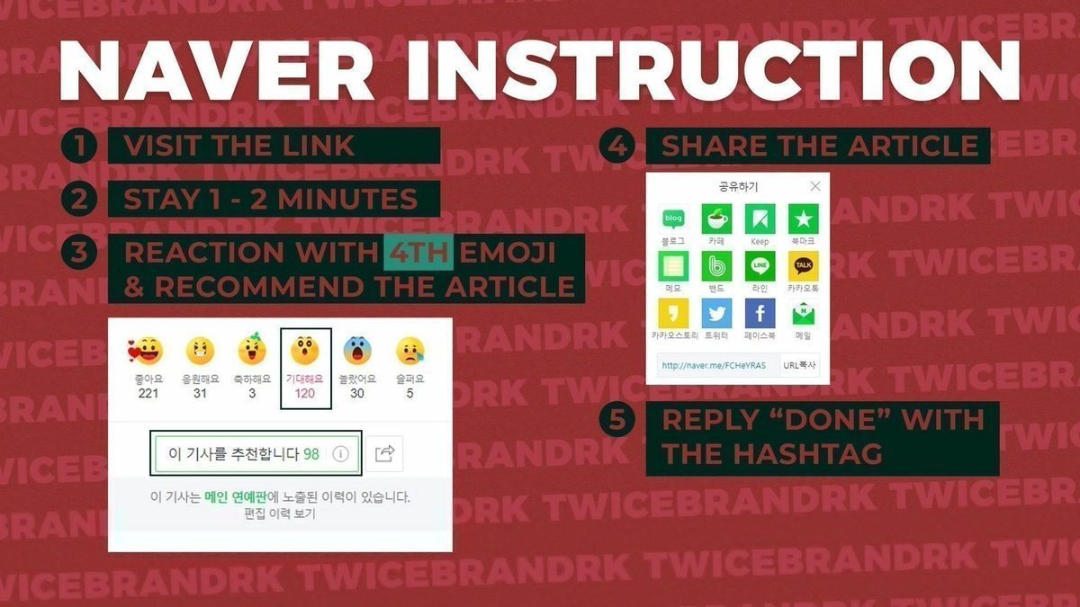 TWICE_STRUNION's tweet photo. [📛 SAIDA ARTICLE 📛]

REACT THE ARTICLES WITH 1ST EMOJI AND RECOMMEND IT ! 
1⃣ https://t.co/3zWcDmsQq2
2⃣ https://t.co/wpKg7EAsv2
3⃣ https://t.co/qFBGkjG6v1
4⃣ https://t.co/RyOz77hl5p (4TH)

트와이스 #트와이스 #TWICE #사나 #다현 @JYPETWICE https://t.co/kUAZPAmHj7