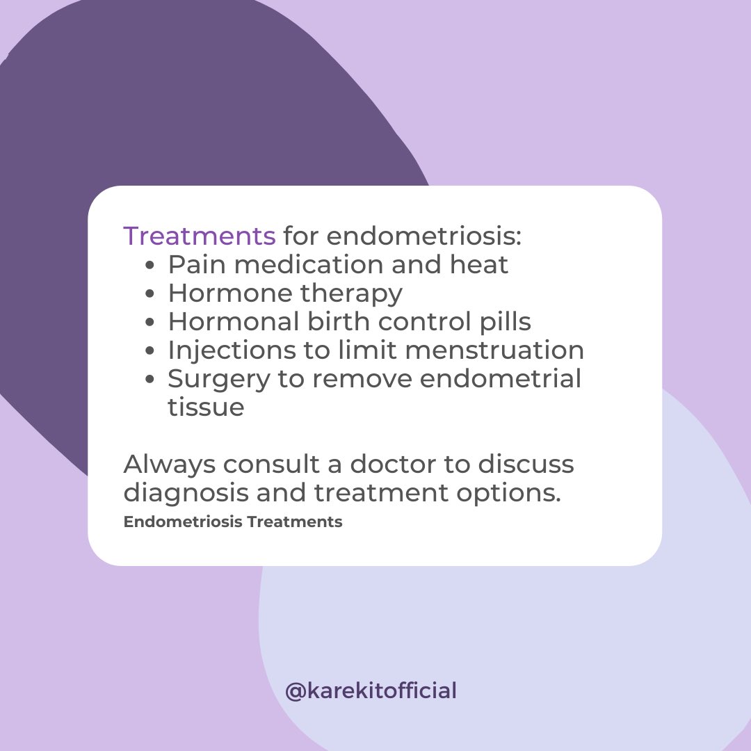 KareKitOfficial's tweet photo. Endometriosis is not just a “bad” period. Swipe to learn more about the illness that troubles 500,000 Canadians. #endometriosisawarenessmonth #karekit https://t.co/Go08gsLFWd