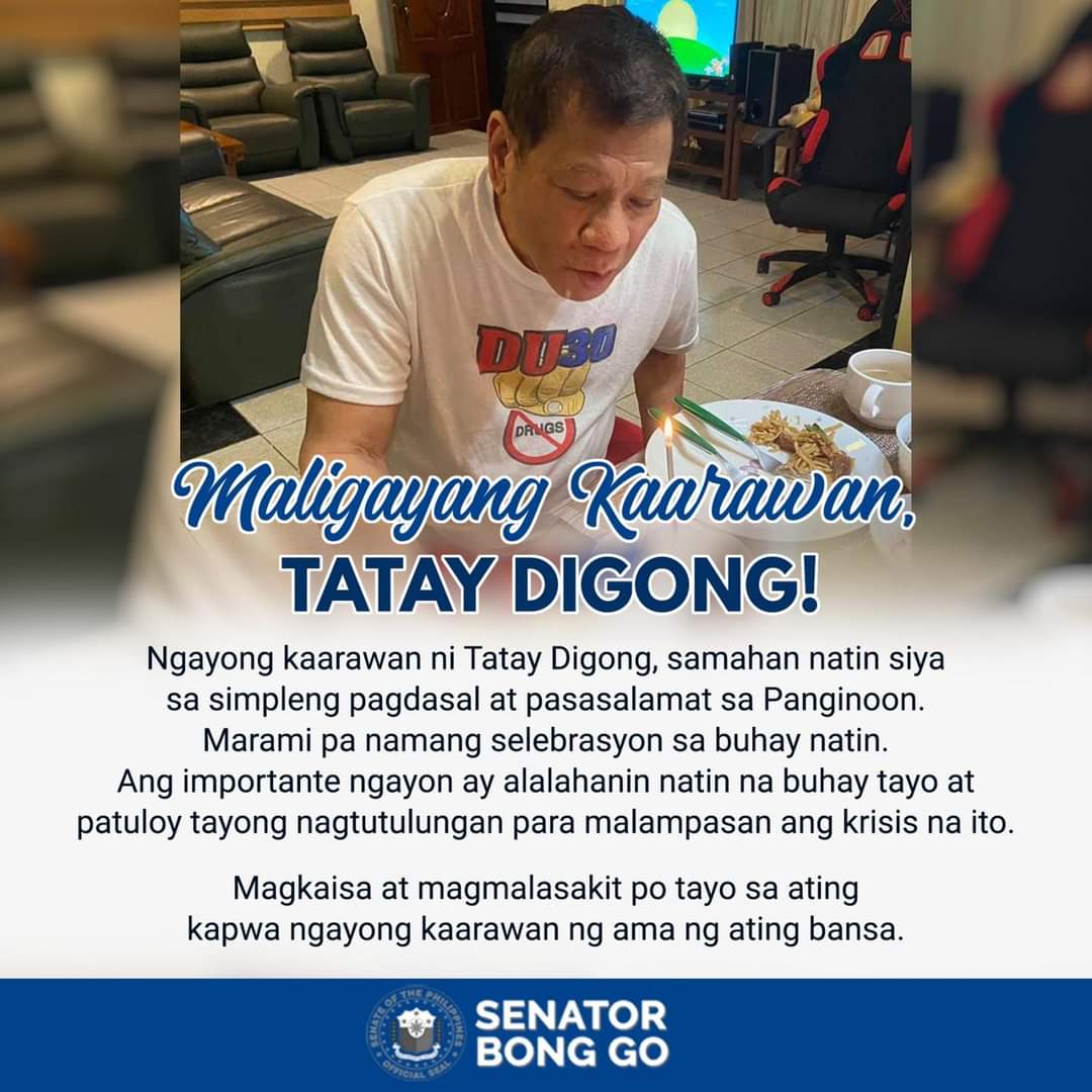 AngelNishida's tweet photo. Alam po namen na birthday nyo pero kahit sa araw na yan lang sana maging totoo kayo sa mga pilipino...

Kawawa ang mga taong na inuuto nyo at binubulag sa katotohanan

🤫🤫🤫🤫🤫🤫🤫
Sen bong go wala na po kayo maloloko na mga pilipino

#WagKame
#DutertePalpak https://t.co/2l9DmKyy3F