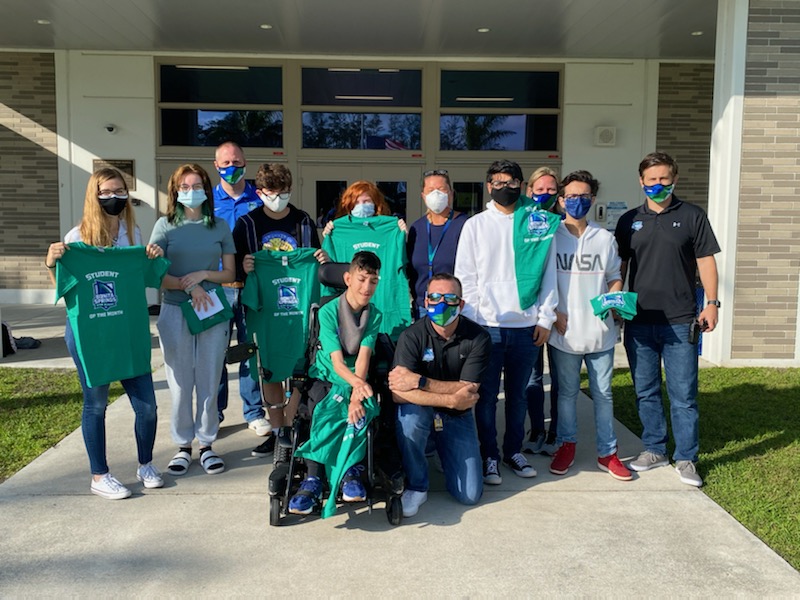 BonitaSpringsHS's tweet photo. Congratulations to our students of the month for March! We are very proud of you...keep up the great work! #bullsharknation 🦈🙌🏼 https://t.co/BtDWefaLB1