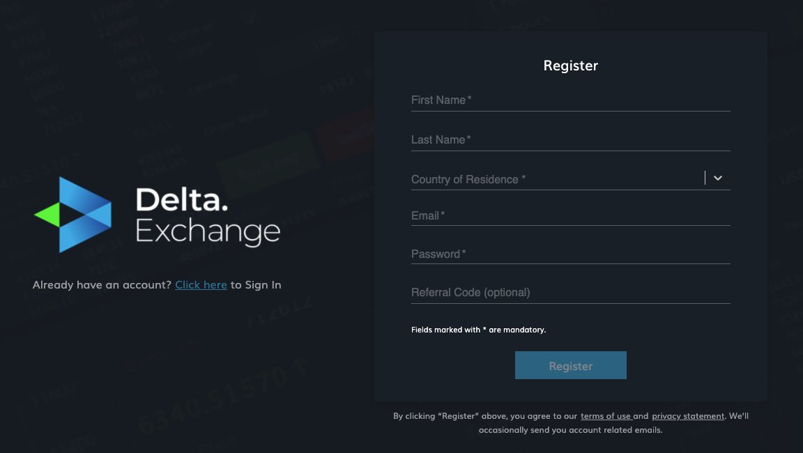 Darrenlautf's tweet photo. Testing out Delta Exchange @Delta_Exchange, they offer Futures, Perps and Options on $BTC and several other alts.

First up is registering 👇

Here's my link with a referral
https://t.co/lXh9Yve5A8 https://t.co/8Thi00vcre