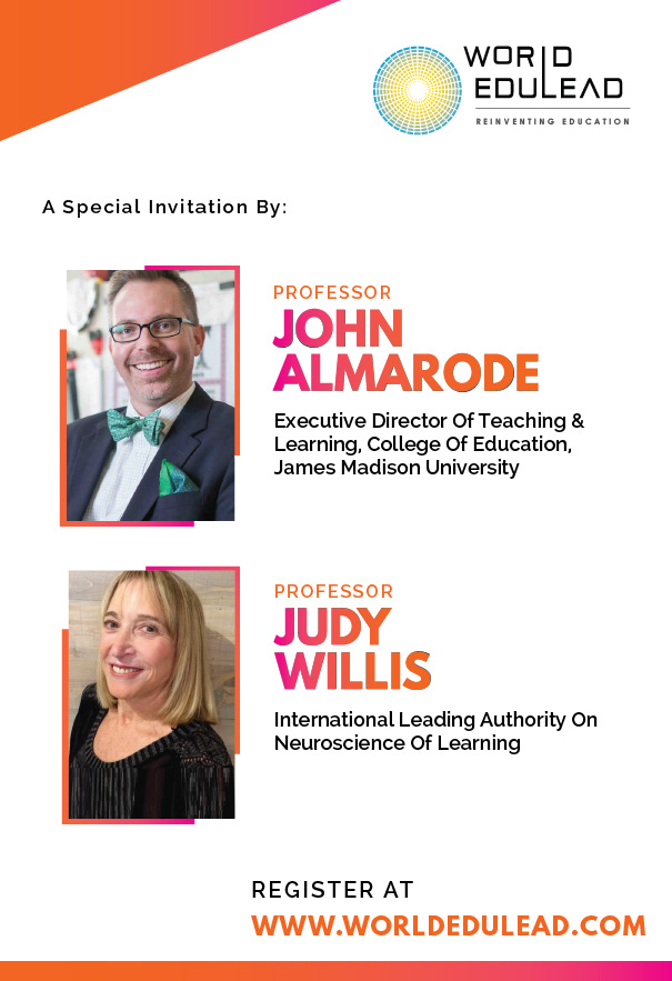 INTASE_SG's tweet image. 🌈 Invite by Prof. John Almarode &amp;amp; Judy Willis, The Science of Learning to Transform Education - mailchi.mp/d656553f365a/s…