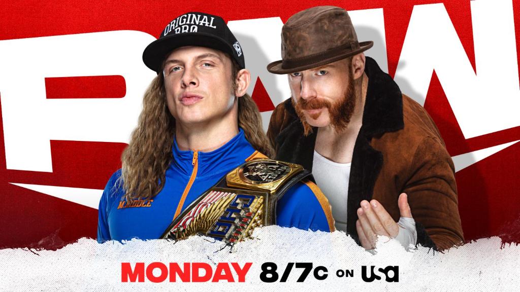 WWE's tweet photo. In what will undoubtedly be a hard-hitting encounter, #USChampion @SuperKingofBros is set to clash with @WWESheamus in a non-title match tomorrow night on #WWERaw.

https://t.co/9pzTAXz9eQ https://t.co/PI9GPREvzu