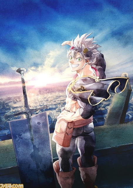 famitsu's tweet photo. テレビアニメ『#ブラッククローバー』映画化決定！

キャラクターデザイン・竹田逸子描き下ろし映画化決定記念ビジュアルも公開された。
テレビアニメは明日3月30日（火）最終回。

#ブラクロ
 https://t.co/P6tW5dEFYz https://t.co/4bQ9ryi0YE