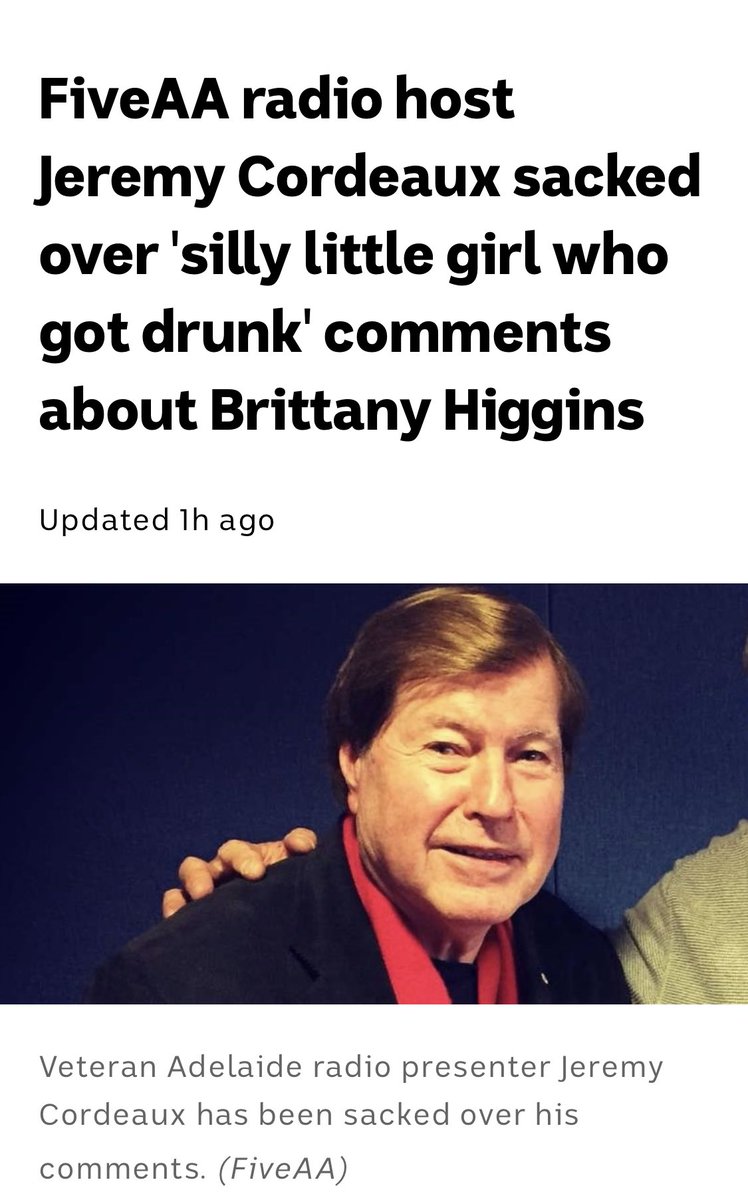 caity_fos's tweet photo. Yep, so being a woman or a girl and allegedly having “too much” to drink means it’s her fault for being raped...🤯 #areyoufuckingkiddingme #whatyearisit #nationaldisgrace #jeremycordeaux #victimblaming @abcnews Maybe with all his spare time Mr. Cordeaux can go get a reality check https://t.co/l2XoictuGn