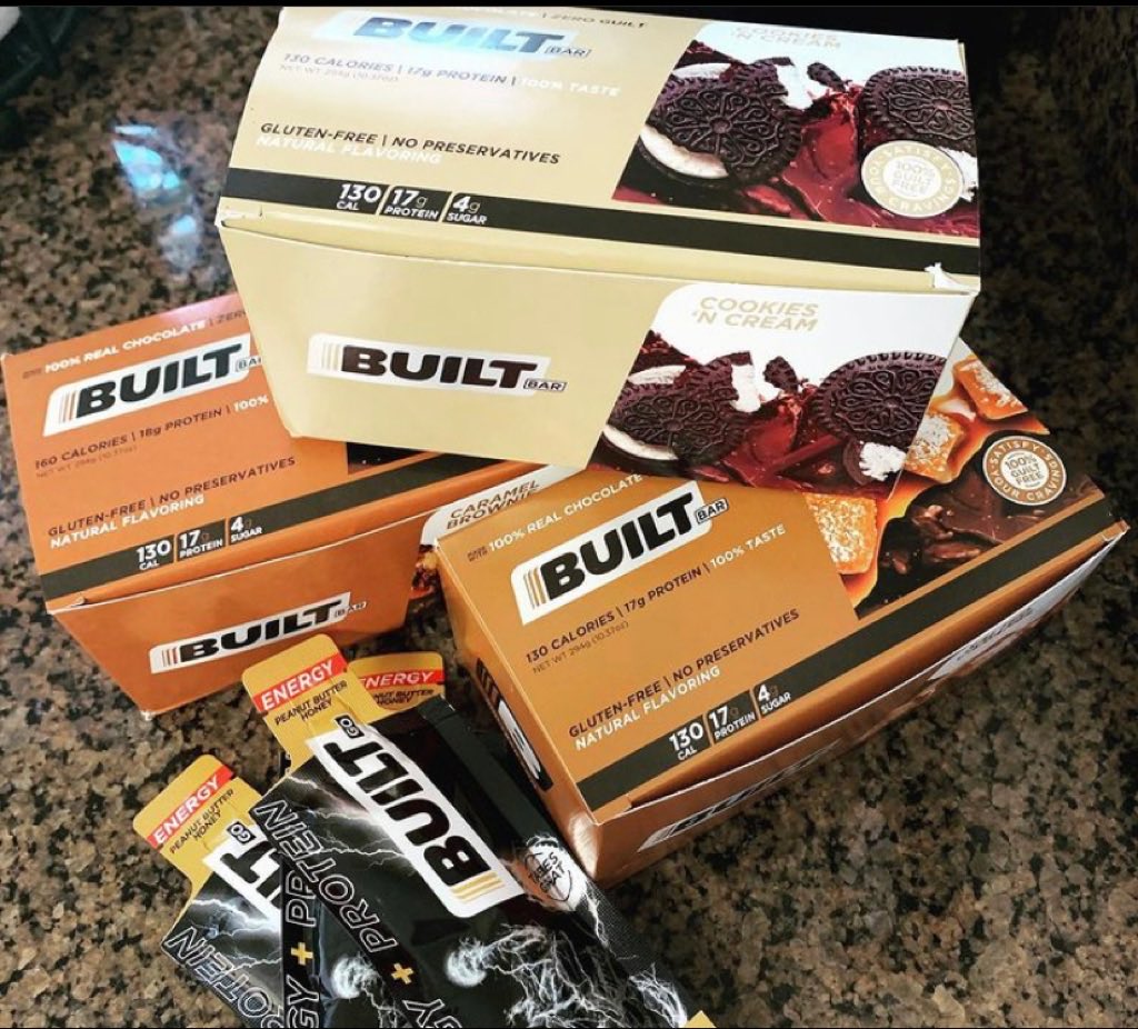 ReagAdur's tweet photo. #imbuilt best bars on the market. Use code reag at checkout for 10% off your order 😋💪🏼 #builtbars https://t.co/r2uf5JVz94