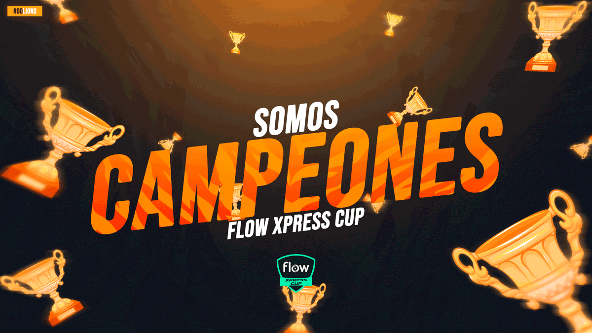 TheLions_ok's tweet photo. Campeones de la primer #XpressCup @flowgamingxp 🎇🎇 https://t.co/fB6gnJNkiX