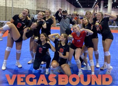 premier16red's tweet photo. GREAT competition today and 16 Red came out on top ‼️ Congrats to these girls who battled for every point, played for each other and never gave up ❕❗️❕ #qualified #vegasbaby #greattogether @Premier_VB @GreatPlainsVB https://t.co/zmu1VpdjaN