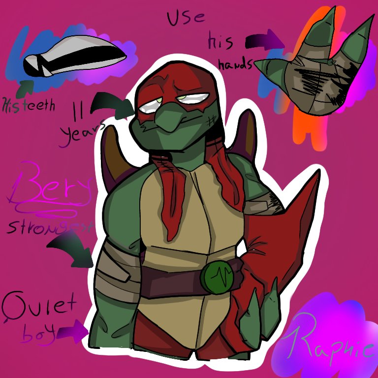 MariaTuRealPara's tweet photo. Raphie.

#TMNT #TMNTfanart #TMNTau #digitalart #fanart #TMNTkw https://t.co/t2P7TQNvBn