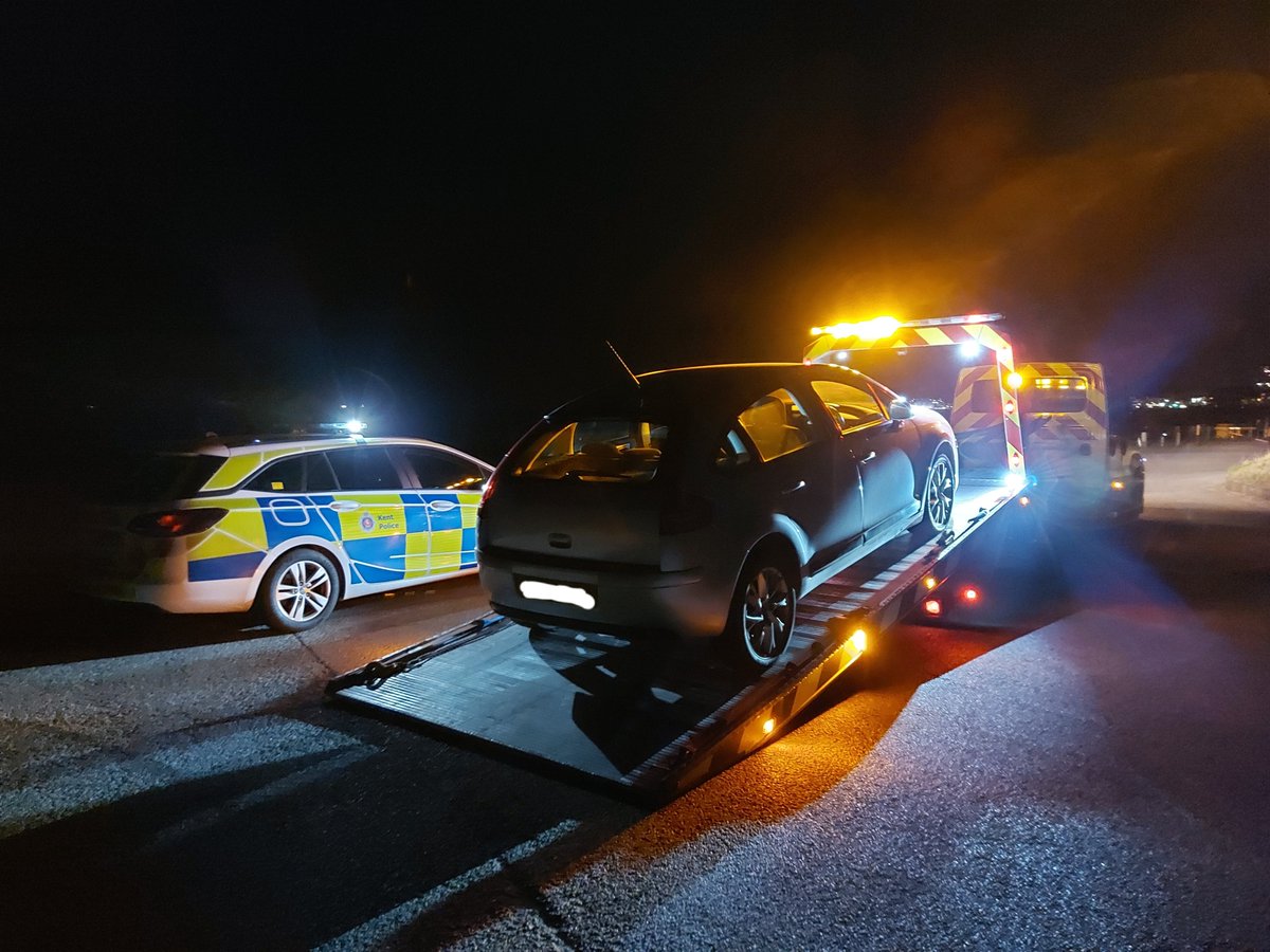 KentSpecials's tweet image. Another uninsured driver taken off the road in #Thanet. Vehicle seized and ticket issued to the driver. #SCThanet. CAD:28-1274. ^JJ