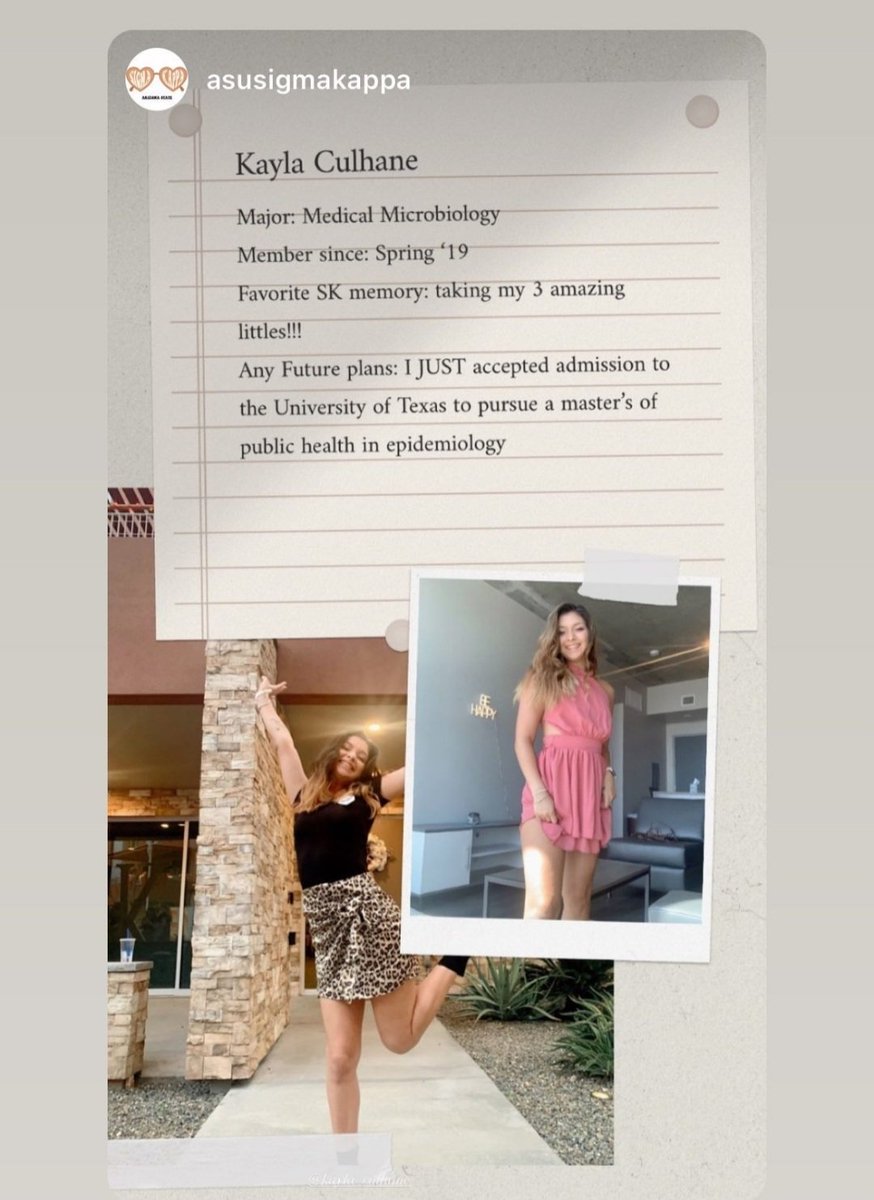 ChrisCulhane44's tweet photo. So proud of my girl and her accomplishments at ASU even more excited to say she'll be a Texas Longhorn studying for her Masters in Epidemiology https://t.co/7EoxnzmVRJ