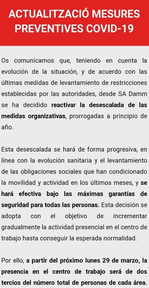 JotaFerni's tweet photo. @EstrellaDammCat, el anuncio d los restaurantes es conmovedor. Se nota q el maketing es uno d los puntos fuertes, especialment hacía afuera. Xk el interno deja mucho q desear. Estas decisiones son las q acaban ayudando al cierre d bares y restaurantes. #COVID19 #VivaLaDesescalada https://t.co/Q7PaQQHw71