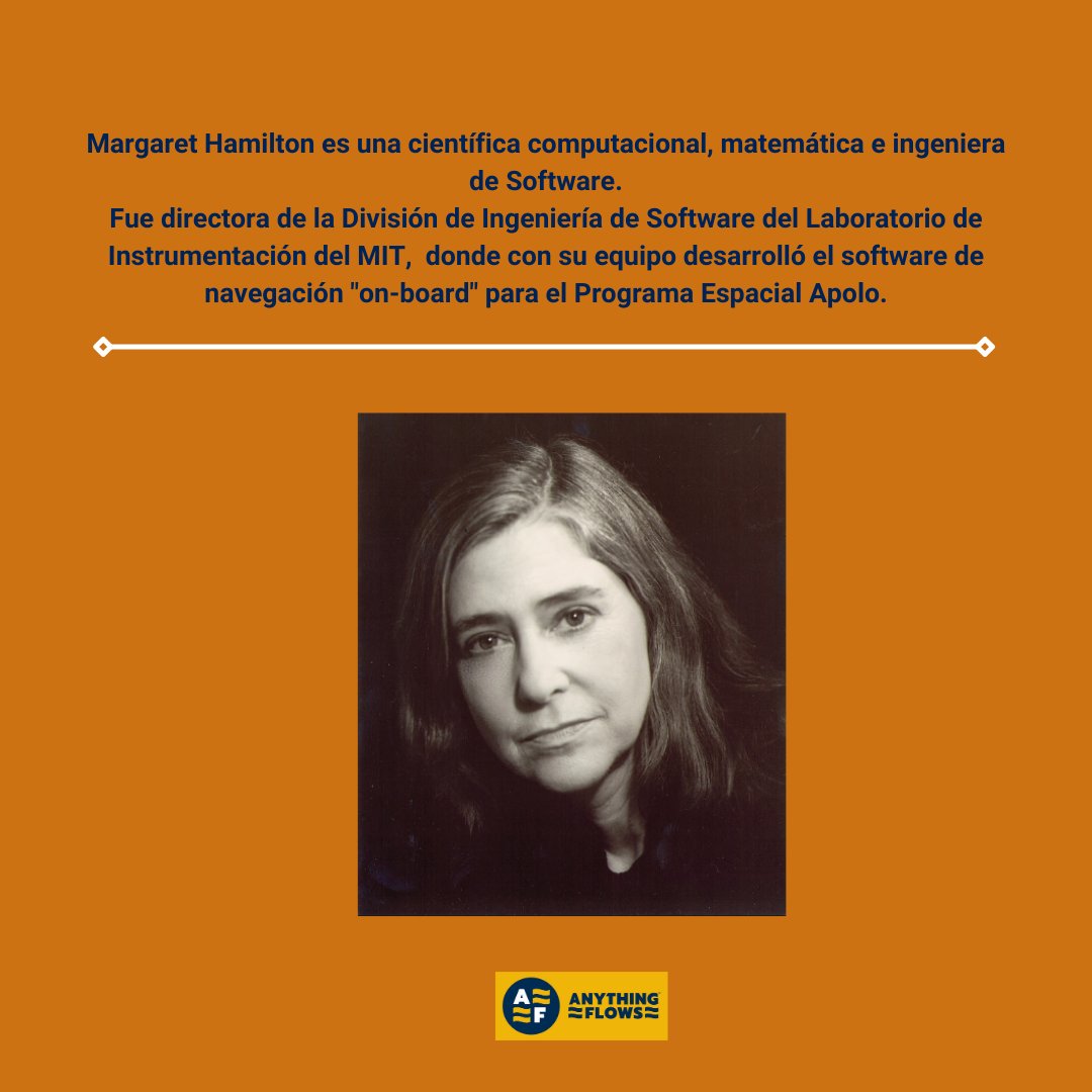 AnythingFlowses's tweet photo. Hoy en el mes de la mujer, conmemoramos a Margaret Hamilton.

Control de flujo, nuestra pasión™

#valvulas #valvulasdecontrol https://t.co/CWwxo8Up2P