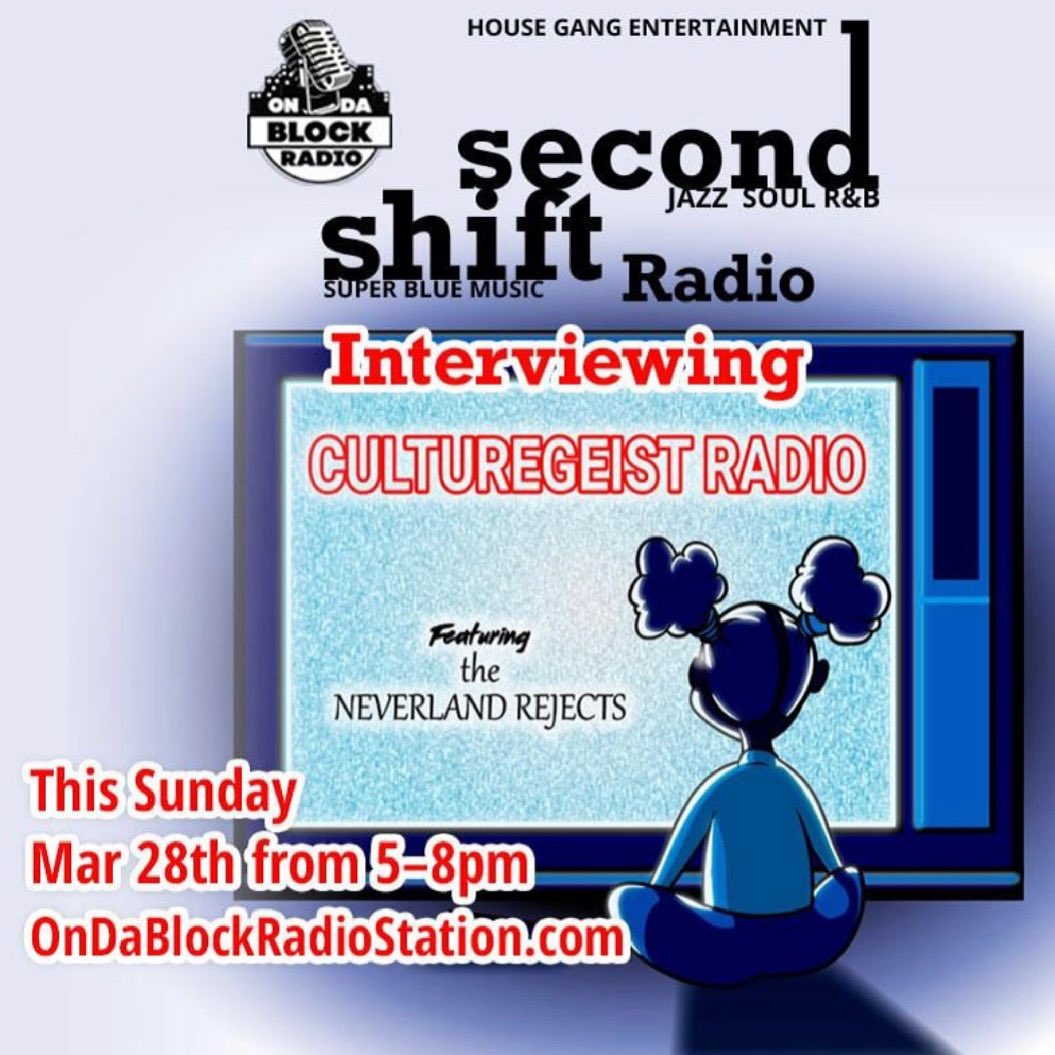 SecondShiftone's tweet image. #ondablockradiostation presents...
#TheSecondShift #CultureGeist