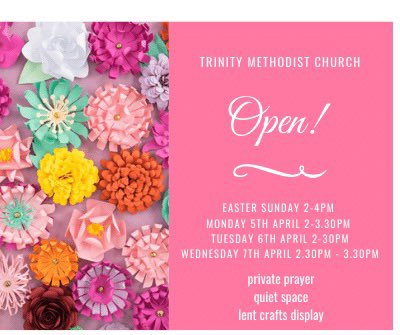 Better days are on their way as we look forward to reopening our doors to celebrate Easter 🙏