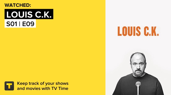 I've just watched episode S01 | E09 of Louis C.K.! #louisckhbospecials  https://t.co/KP6KTnxcIk #tvtime https://t.co/ZH63K8O4it