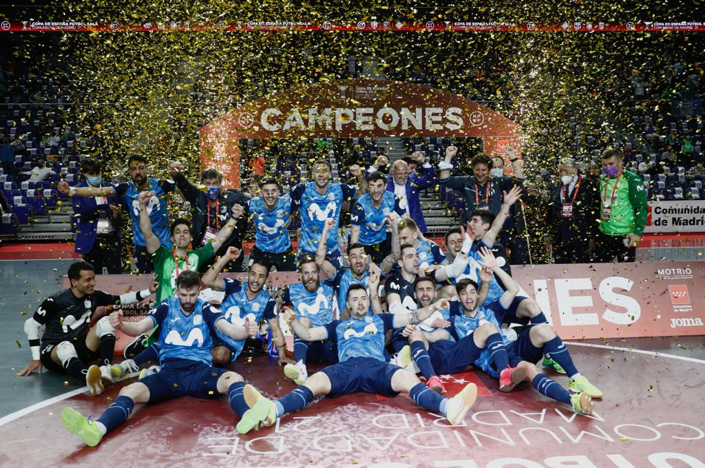 🌟 Una noche mágica para el <a href="/InterMovistar/">Movistar Inter FS</a>.

El equipo madrileño alza al cielo su undécima #CopaDeEspañaFutsal.

🏆 Club más laureado en esta competición.