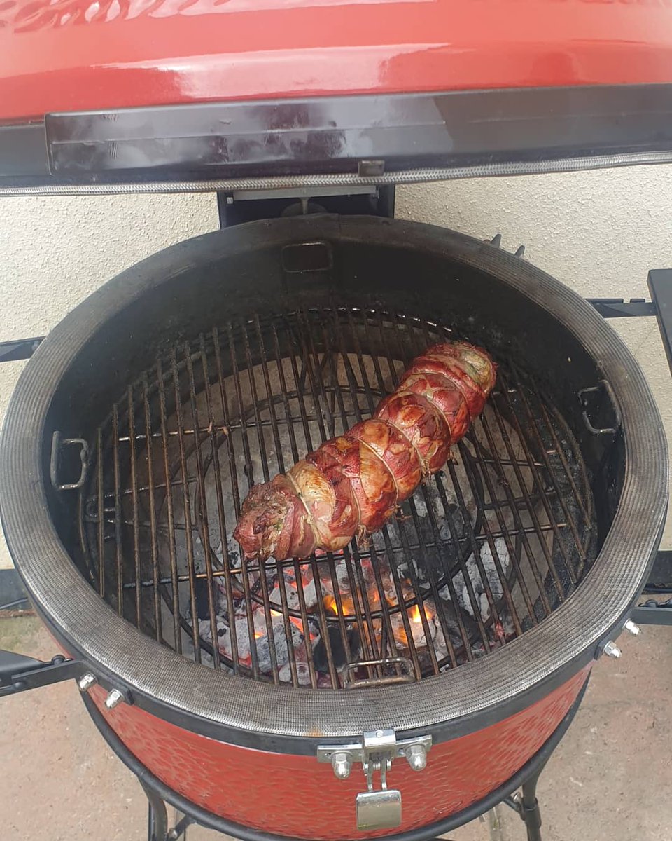 wildfoodboy's tweet photo. Porchetta style venison loin filled with bacon lardons, wild garlic, herbs and olive oil. Fantastic BBQ dish for the summer to come on the @KamadoJoeUK will be doing a video on this soon to take you through prep and cooking 👍#BBQgame #venison #gametoeat #ukwildvenison #kamadojoe https://t.co/SkGyGNy0xT