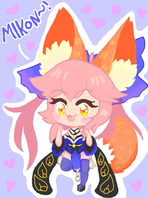 SneachyPeachy's tweet photo. Some Tamamo art I did on the new tegaki website ฅ(*°ω°*ฅ) #TamamoNoMae #FateGO https://t.co/Em6X2xBOlY