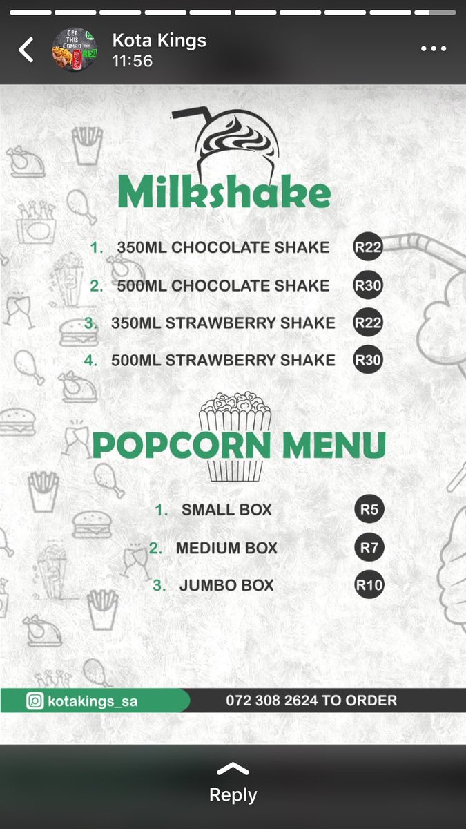 WorldKotaKings's tweet photo. Our new menu 🍔🥪🍿

#DripGogo 
#DateMyFamily https://t.co/aPbuvfgGvV