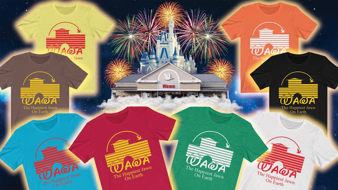 RetroRys's tweet photo. It’s “The Happiest Jawn On Earth” for a reason! Grab your shirt today! Link in our profile!
#Jawn #Wawa #Disney #retroaesthetic #RetroRys https://t.co/co3deWTlcY