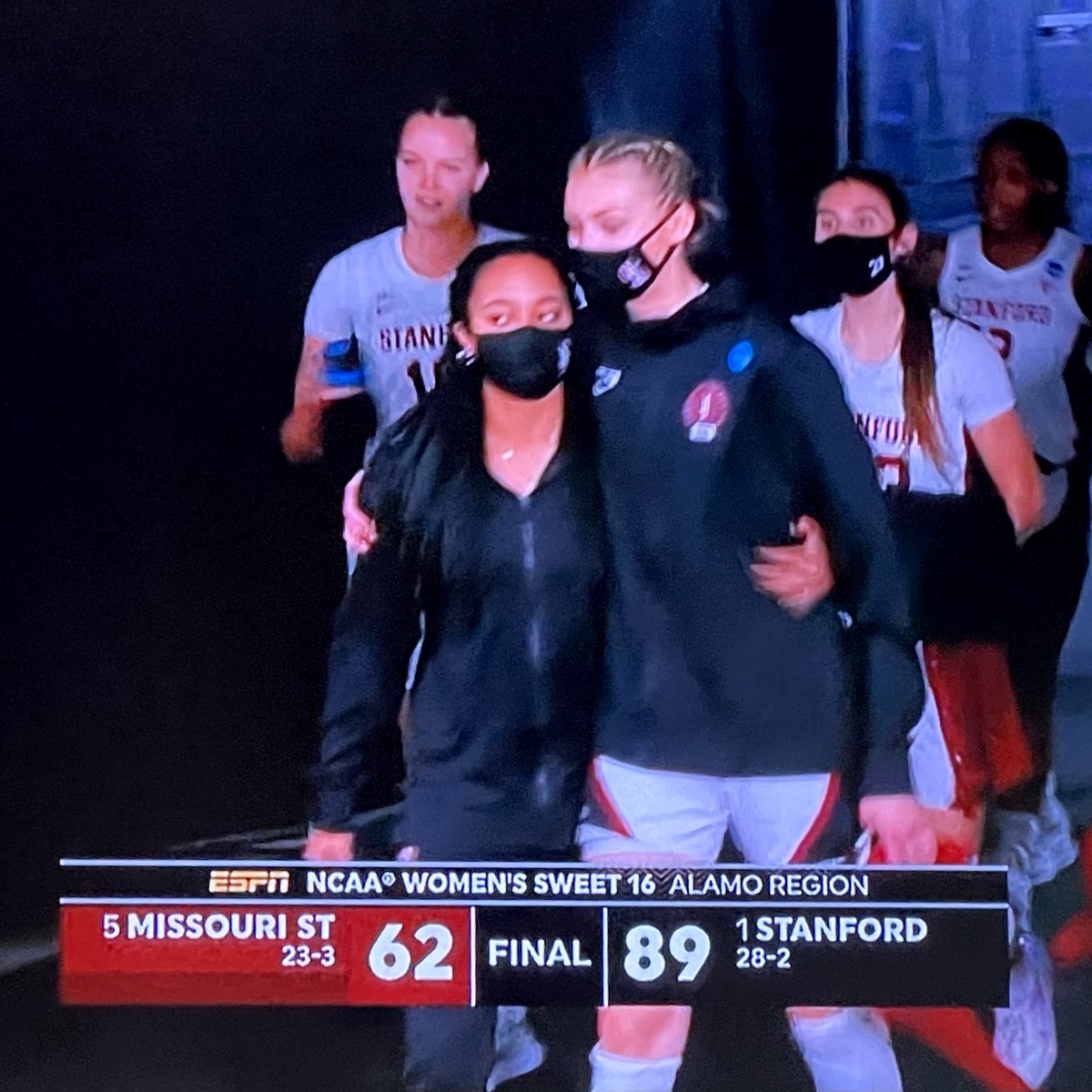 OlympiaHoops's tweet photo. Stanford Women's Basketball 🏀 advances to the Elite 8 with another shooting clinic! Congratulations @StanfordWBB! #MarchMadness #ncaawomensbasketball #stanford #pac12 #gocard https://t.co/zo5mT3EaZU